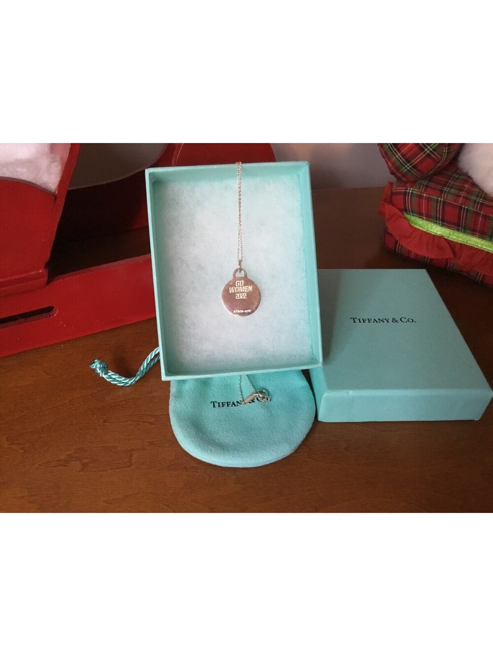 Tiffany & Co “Go Women” 2022 Limited Edition Pendant Necklace in Sterling Silver